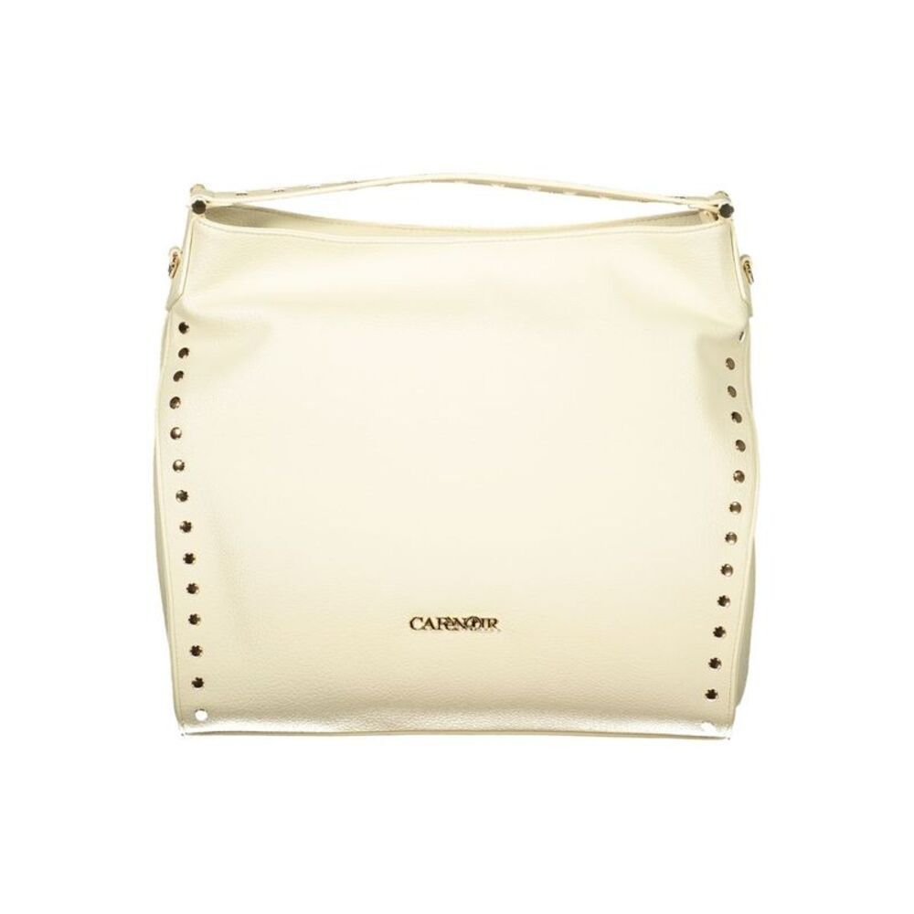 Cafenoir Beige Polyurethane Women Shoulder Women's Bag
